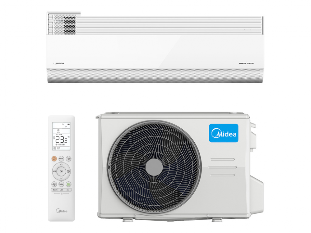 Бытовой кондиционер Midea серия Gaia MSCA1BU-12HRFN8/MOX230-12HFN8-Q/GAIA-D53